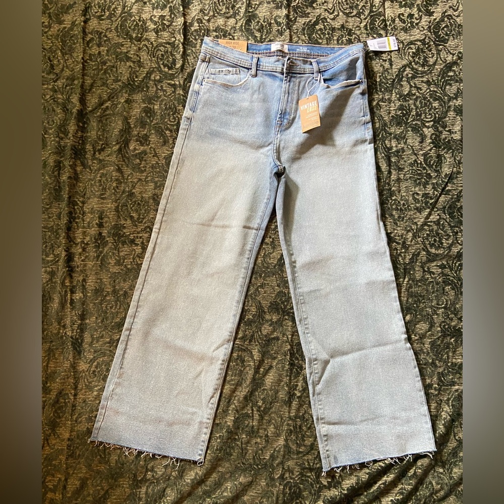 Kensie jeans Vintage Lux The Kaya high rise wide leg size 14/32